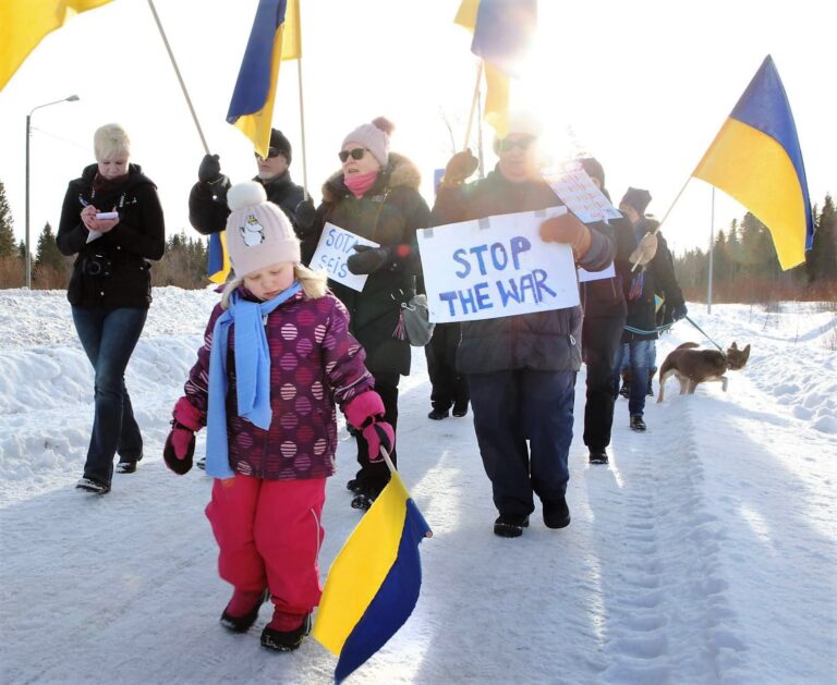 Мітинги на підтримку України у Фінляндії